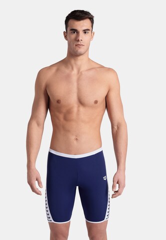 Pantaloncini da bagno 'ICONS JAMMER' di ARENA in blu: frontale