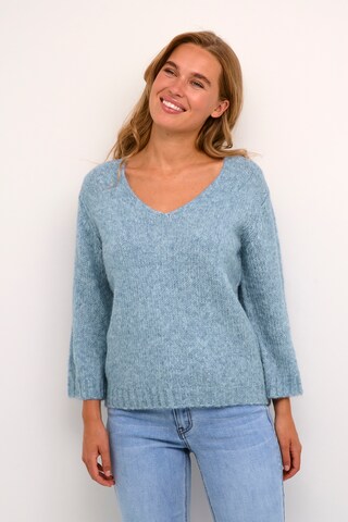 Kaffe Sweater 'Alioma' in Blue: front