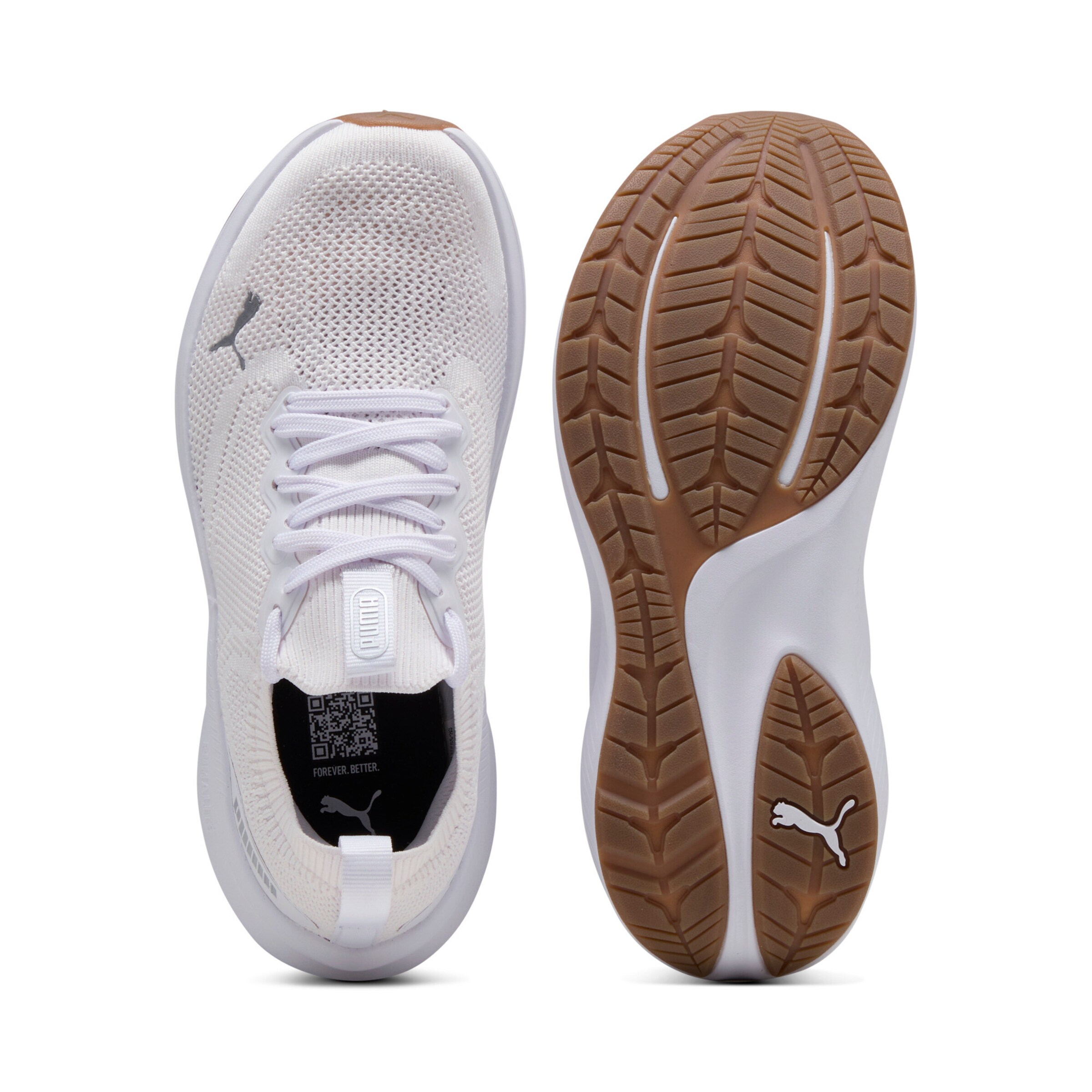 PUMA Running Shoes in Beige