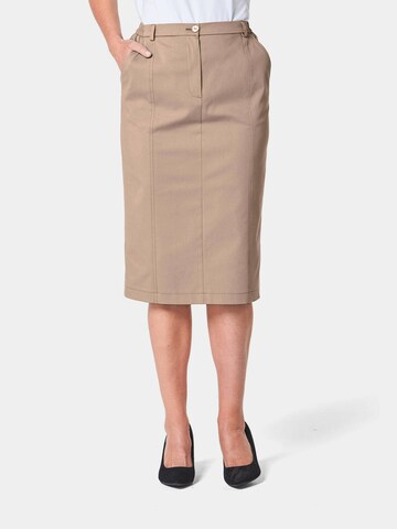 Goldner Rok in Beige: voorkant