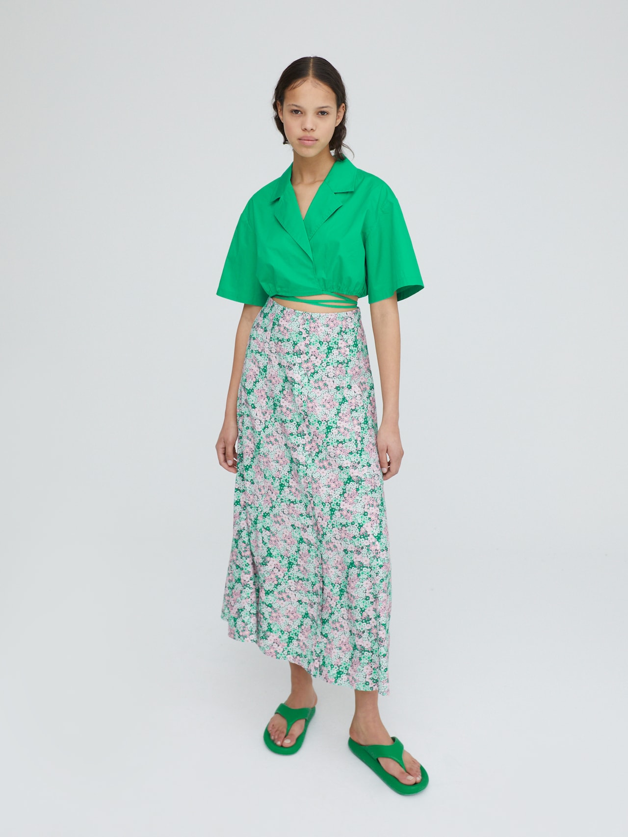 EDITED Produkte Bluse grün