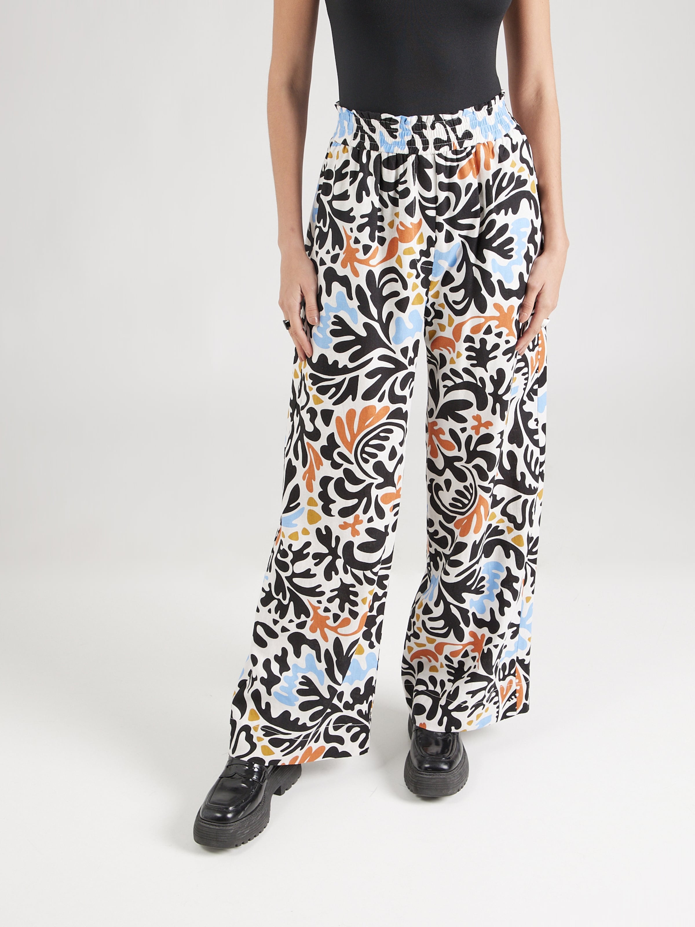 Suncoo Pierna ancha Pantalon JAHEL en Crema ABOUT YOU