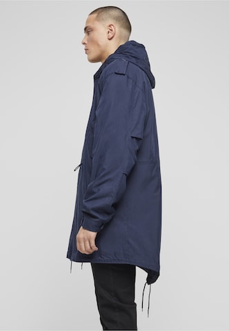 Brandit Between-Seasons Parka 'M51 US' in Blue