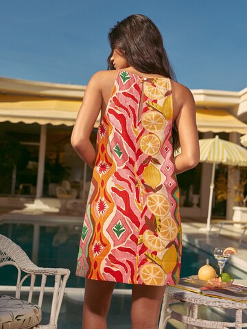 Friends Like These Letnia sukienka w kolorze różowy