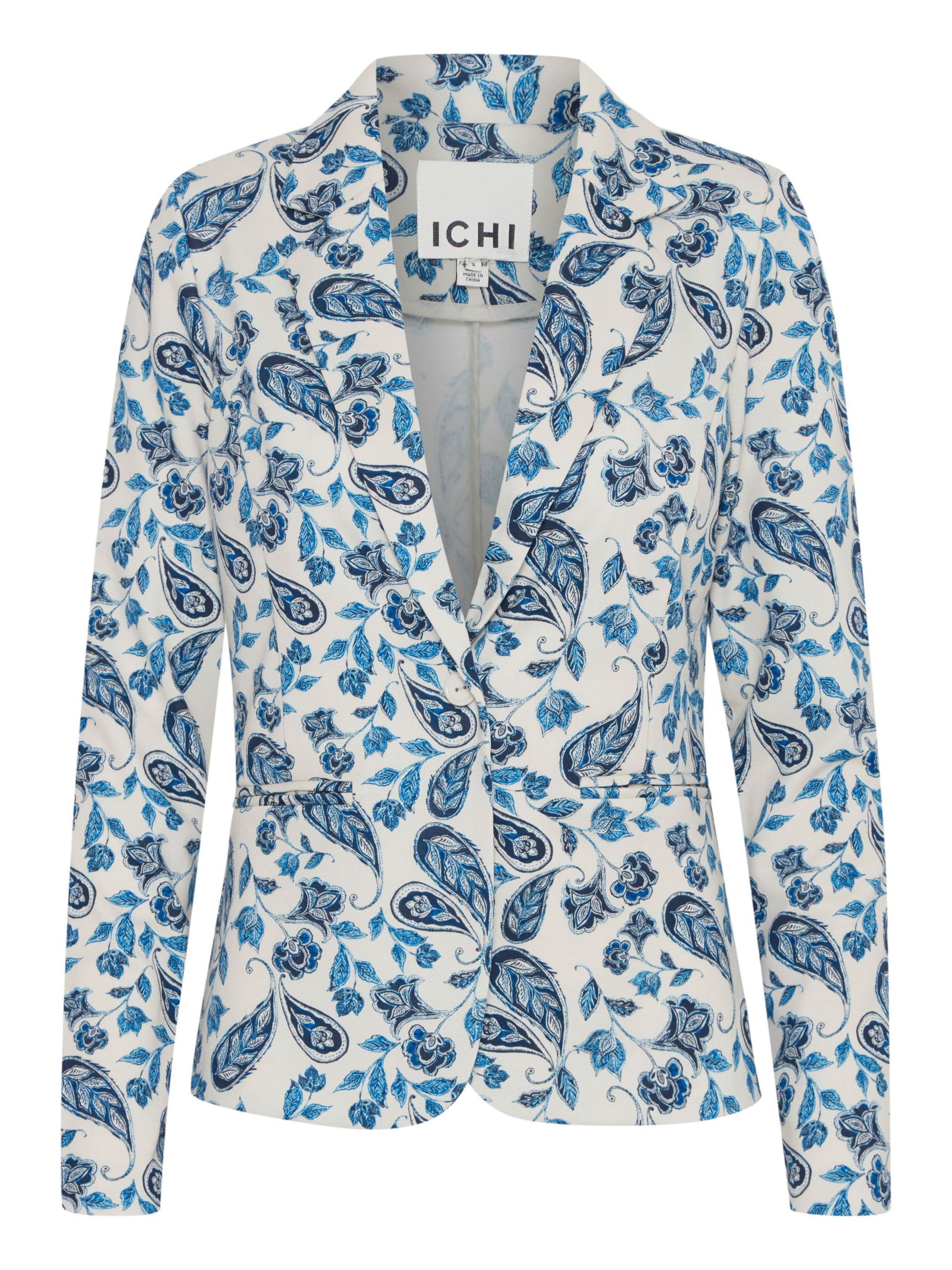 ICHI Blazers 'Kate' in Blauw: voorkant