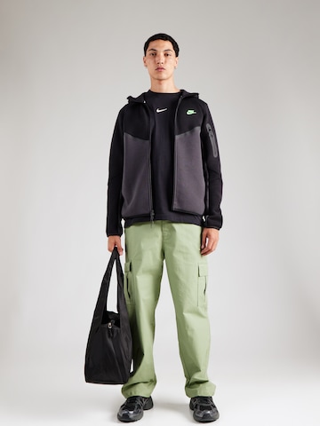 Nike Sportswear Sweat jacket 'TECH FLEECE' in Black