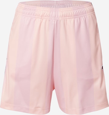 Champion Authentic Athletic Apparel Штаны в Ярко-розовый: спереди