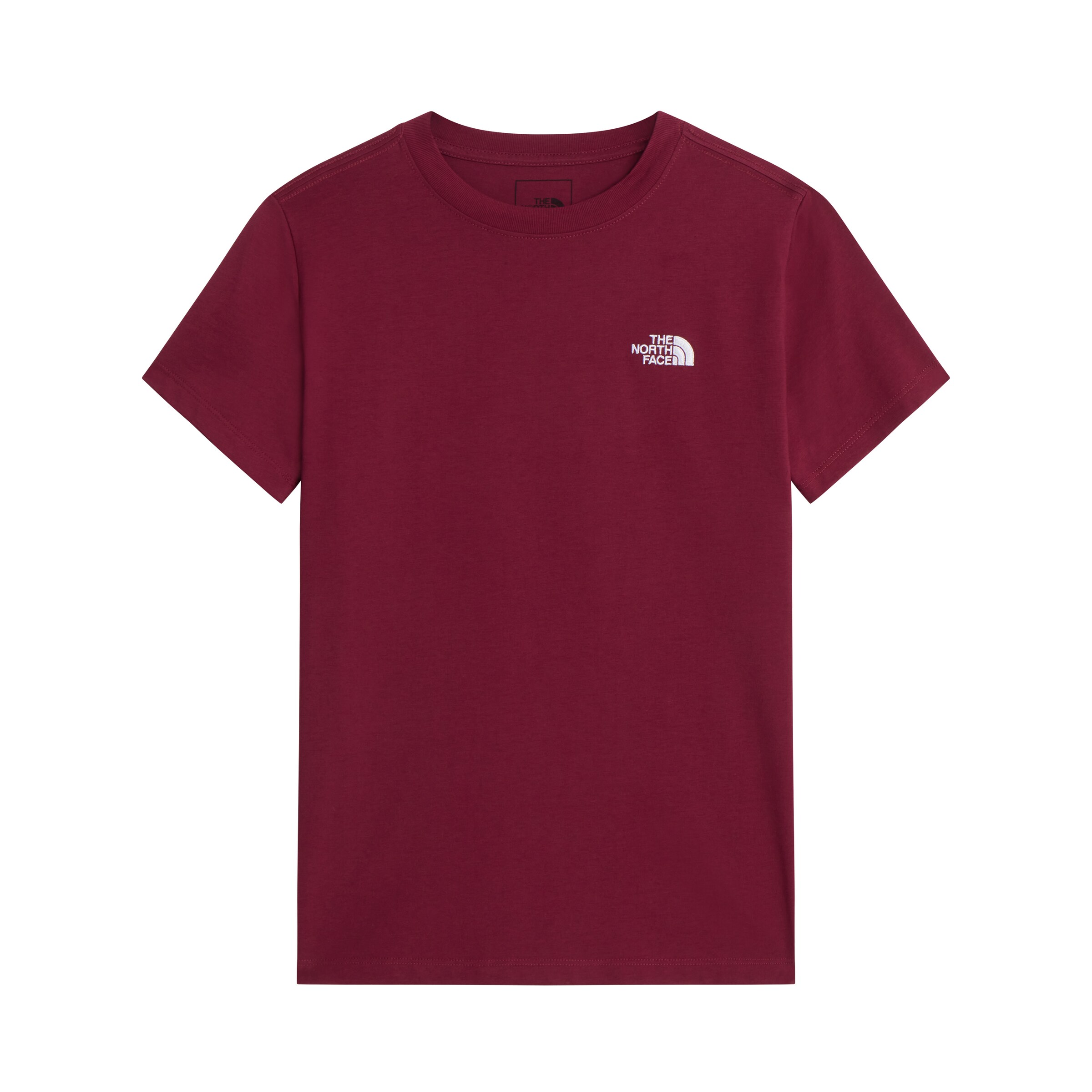 THE NORTH FACE T-Shirt 'Evolution Simple Dome' in Rot: Vorderseite