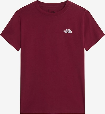 THE NORTH FACE Paita 'Evolution Simple Dome' koossa XS värissä burgundin punainen / valkoinen, Tuotenäkymä