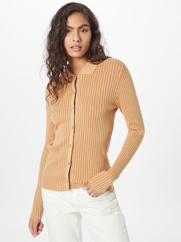 Noa Noa Cardigan i brun: forside