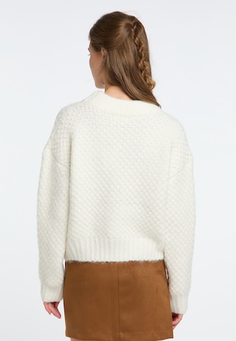 Pull-over IZIA en blanc