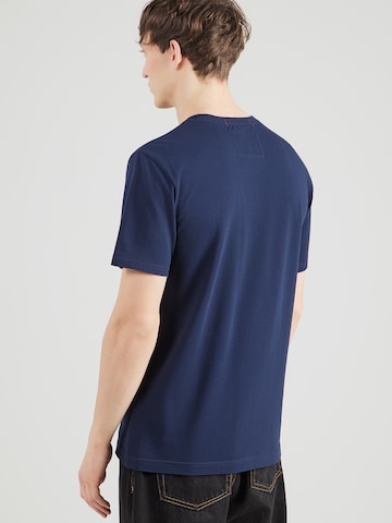 Maglietta di La Martina in blu: dietro