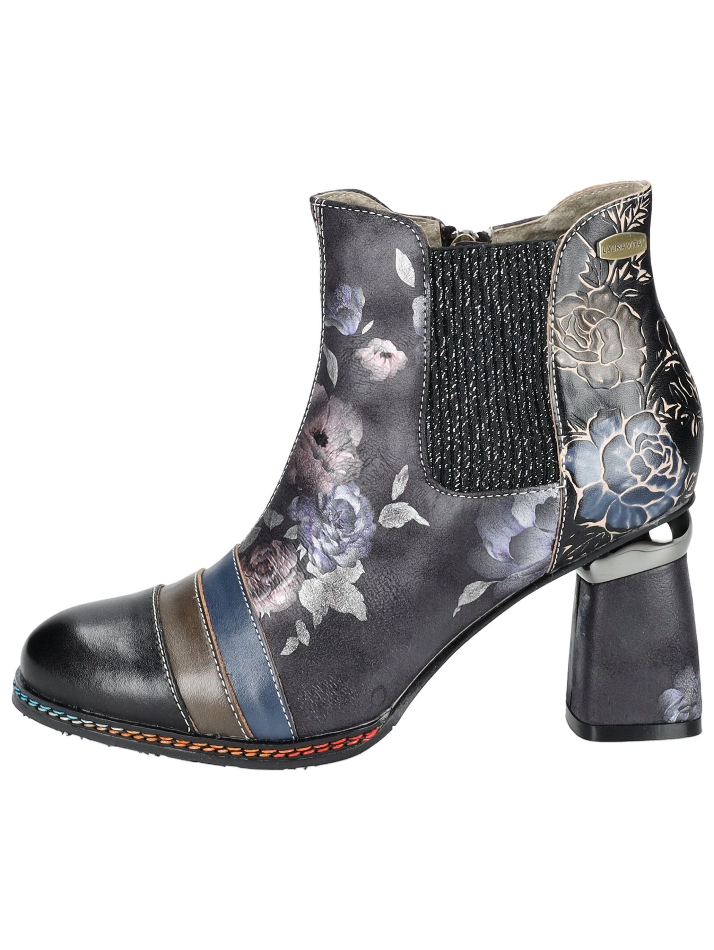 Bottines Laura Vita en mélange de couleurs