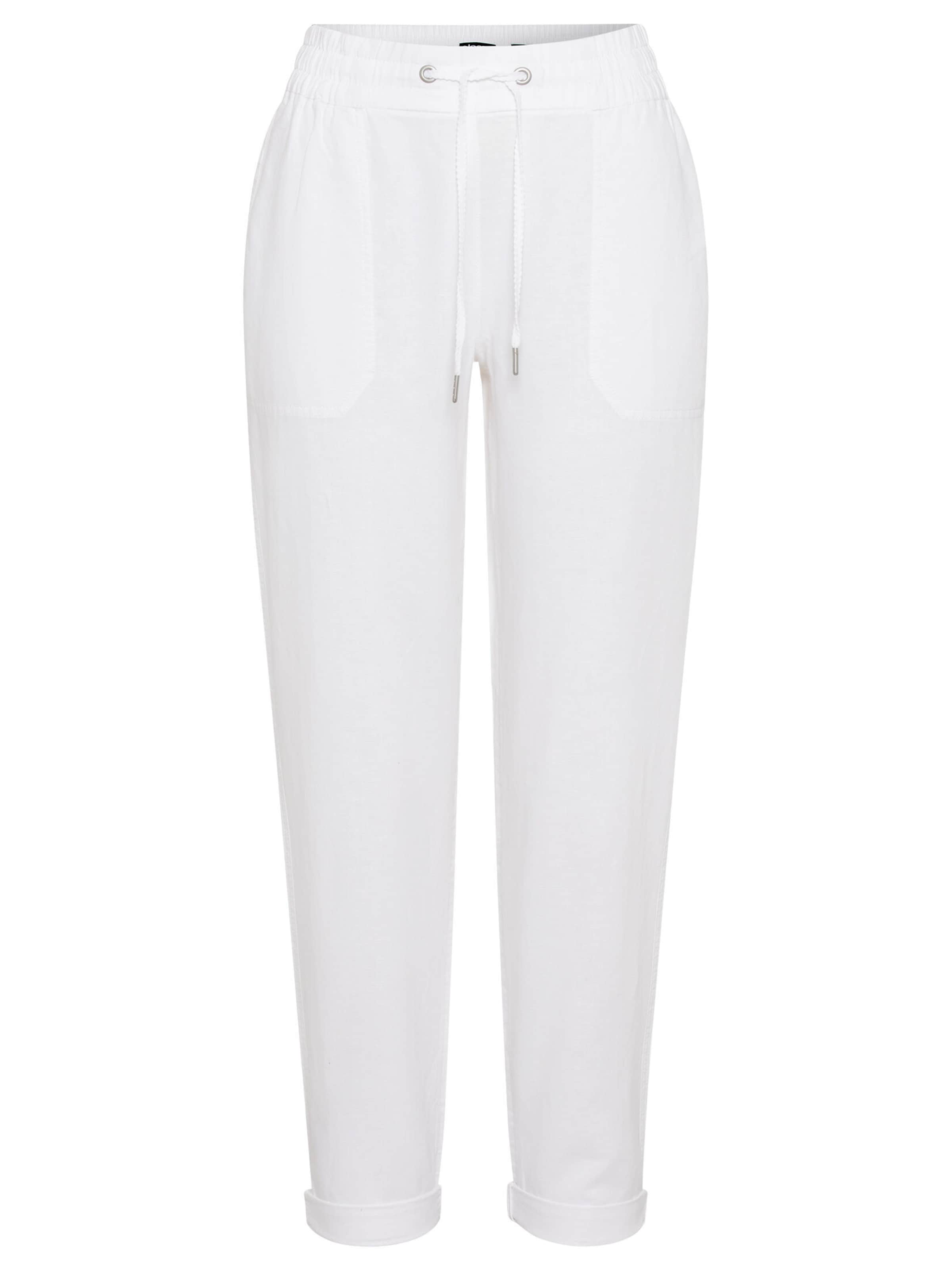 Olsen Regular Chino in Wit: voorkant
