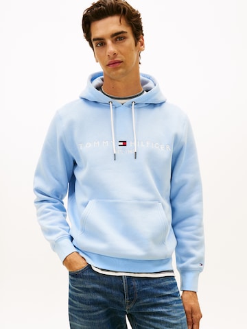 TOMMY HILFIGER Regular Fit Sweatshirt in Blau: Vorderseite
