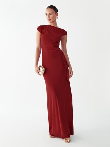 BWLDR Avondjurk 'HOWARD' in Rood: voorkant