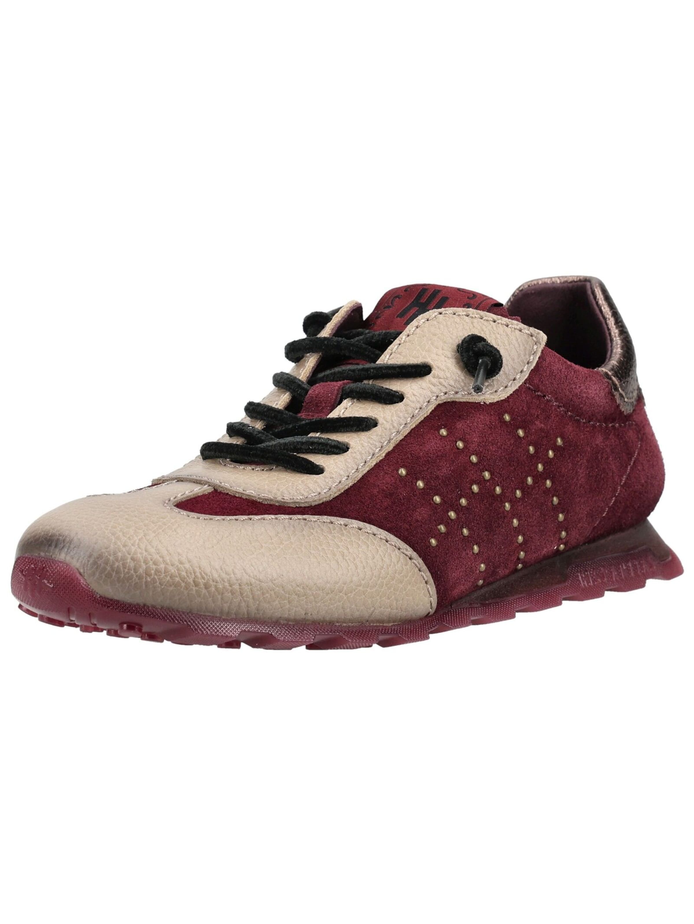 Baskets basses Hispanitas en rouge : devant