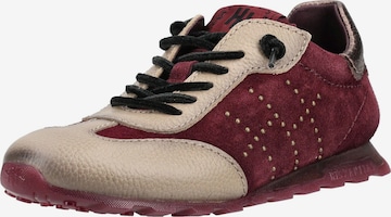 Baskets basses Hispanitas en rouge : devant