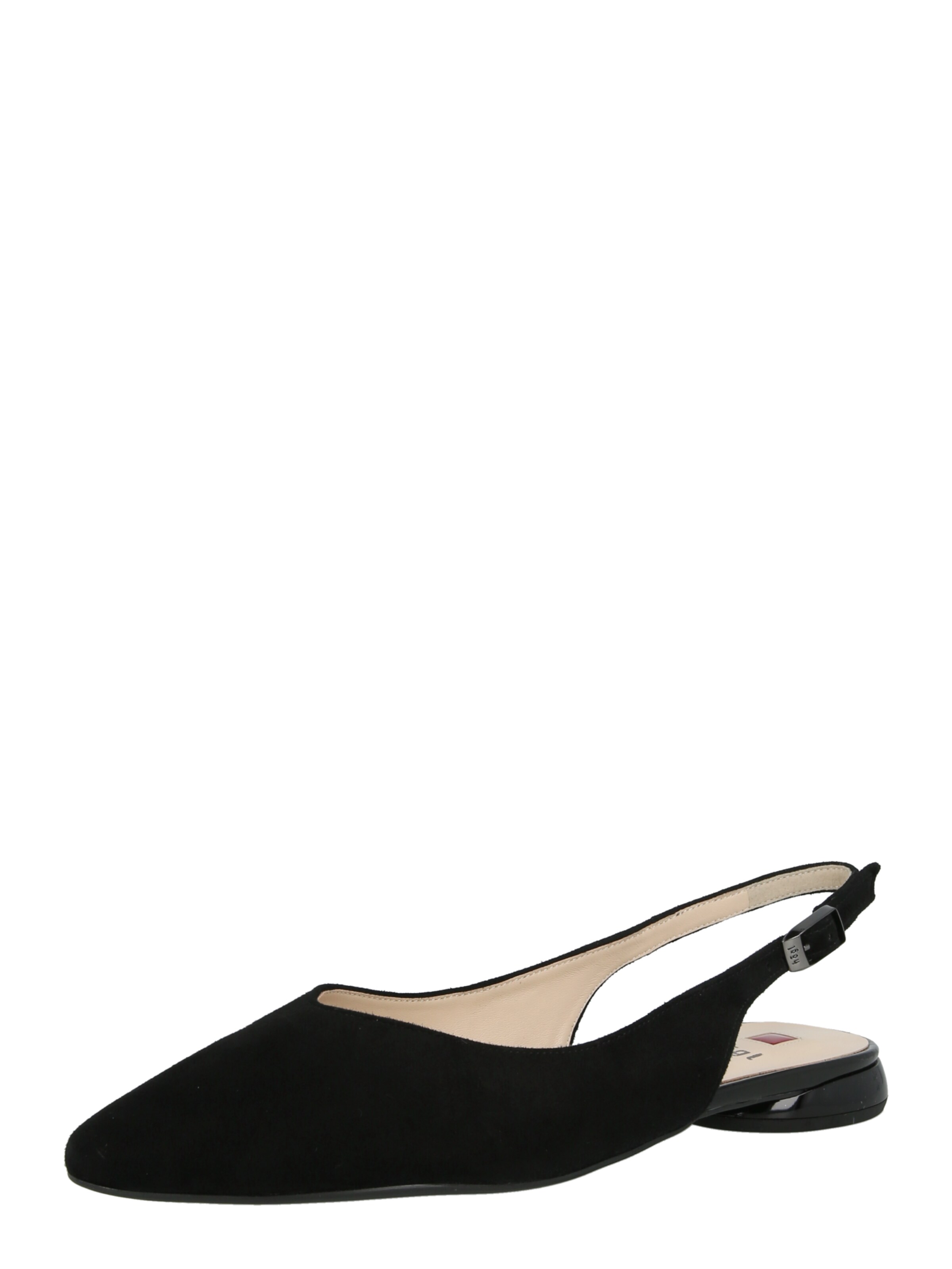 Högl Strap ballerina 'Bella' in Black: front