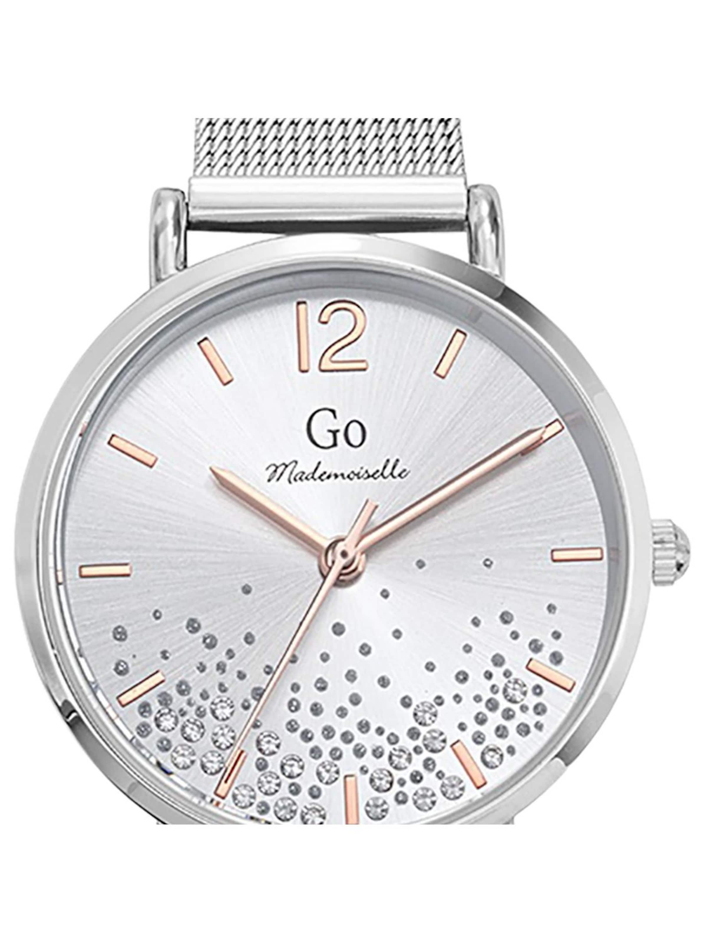 GO GirlOnly - Reloj analógico en plata