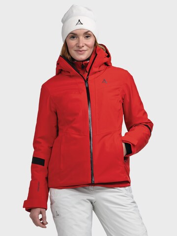 Schöffel Outdoor jacket ' Kanzelwand ' in Red: front