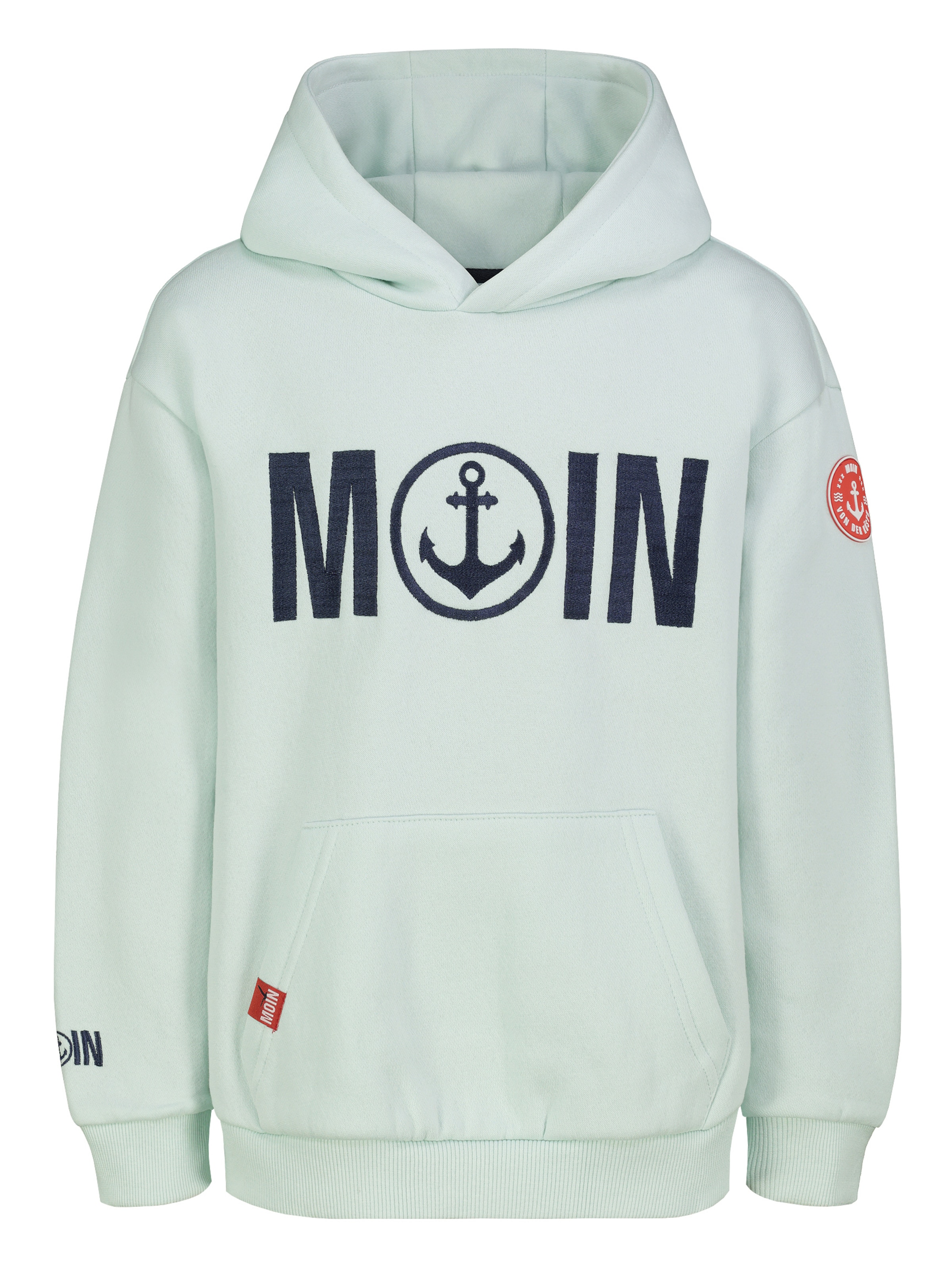 Sublevel Pullover in Grün: Vorderseite