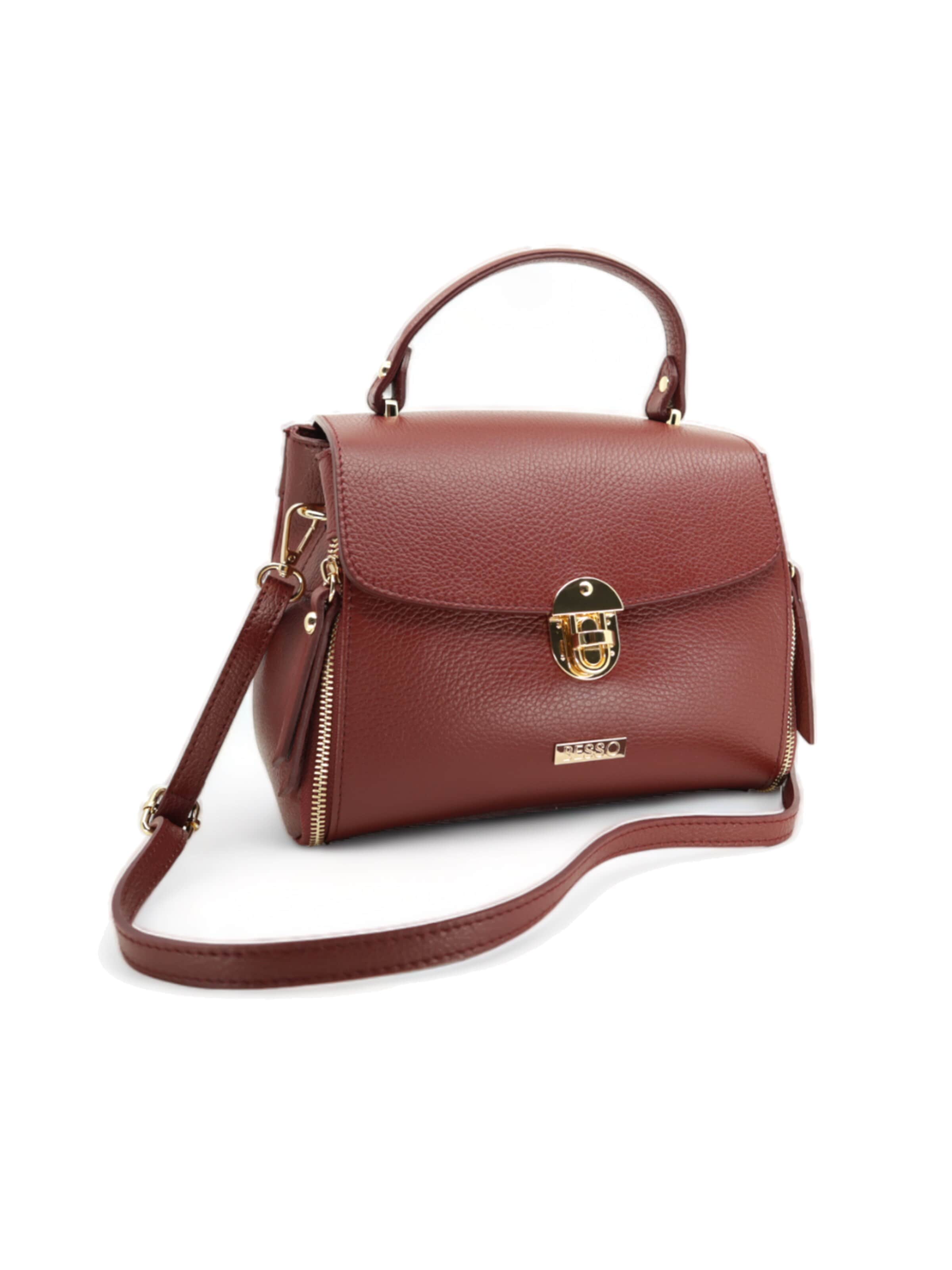 BESSO Handbag in Red: front