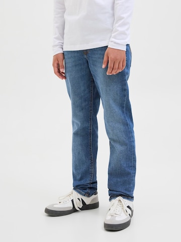 Jack & Jones Junior Slim fit Jeans 'JJIGlenn' in Blue: front