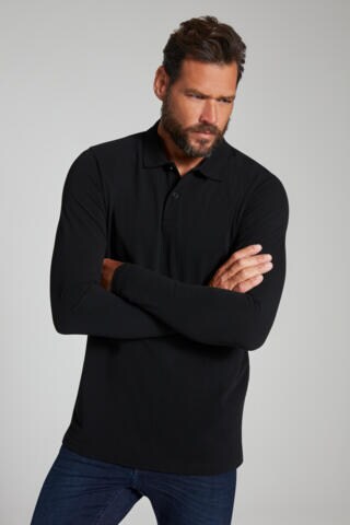 JP1880 Shirt in Zwart: voorkant