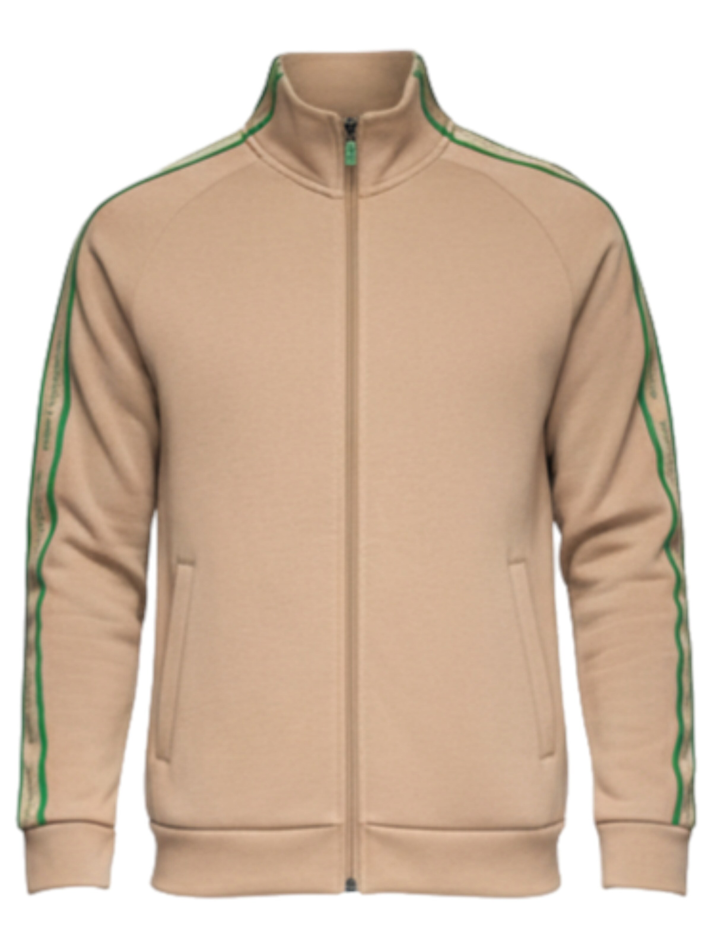 Ombre Sweatshirt in Bruin: voorkant