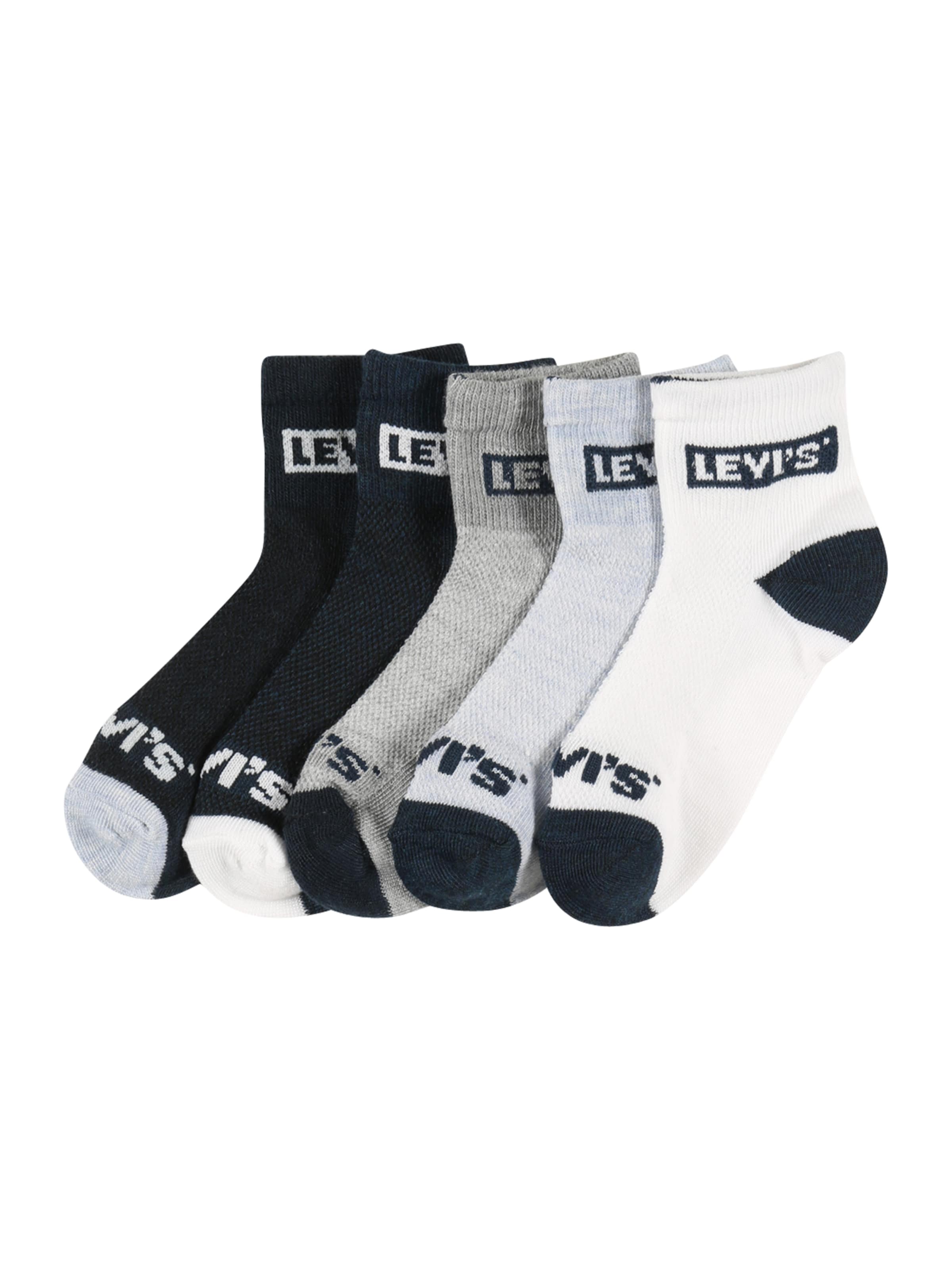 Levi's Kids Regular Къси чорапи в синьо: отпред