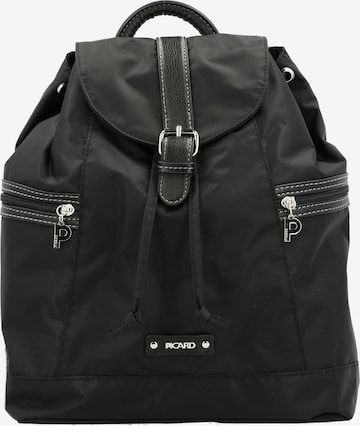 Picard Rucksack in Schwarz: Vorderseite