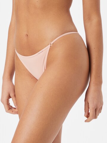 Slip Calvin Klein Underwear en rose : devant