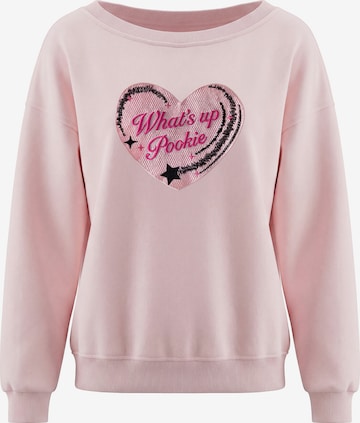 MYMO - Sudadera en rosa: frente
