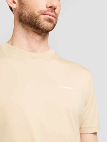 GABBA T-Shirt in Beige