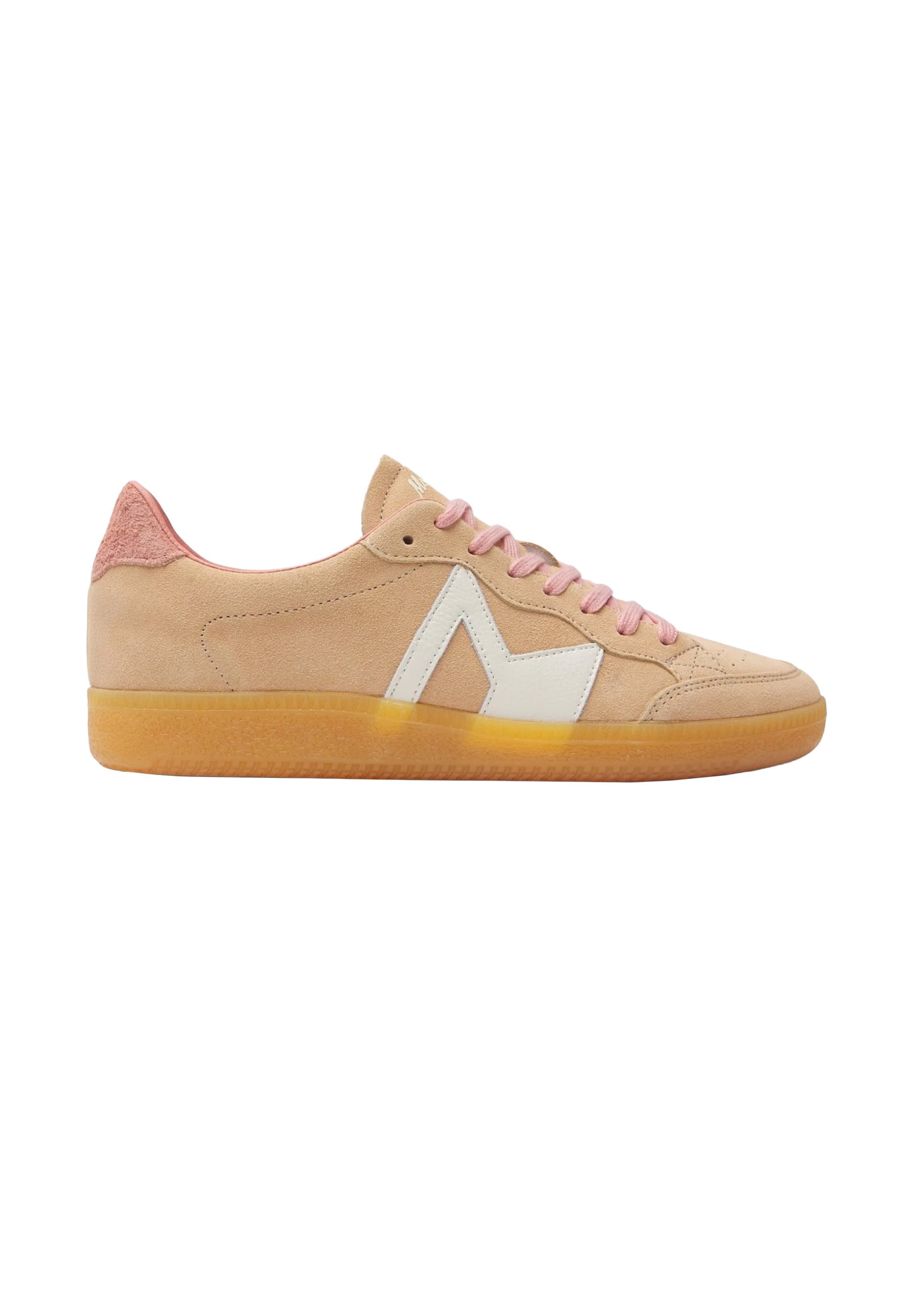 Morrison Platform trainers 'Moma' in Orange: front