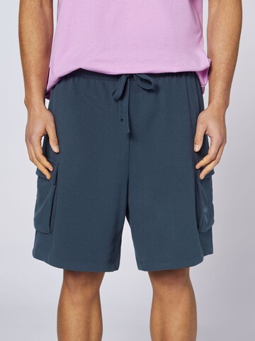 CHIEMSEE Regular Pants in Blue: front