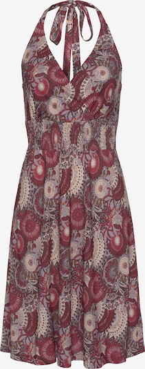 LASCANA Vestido de verão em bege / vermelho, Vista do artigo