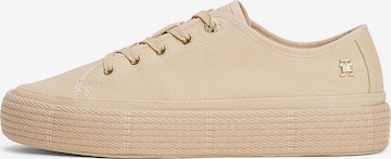 TOMMY HILFIGER Sneaker in Beige: Vorderseite