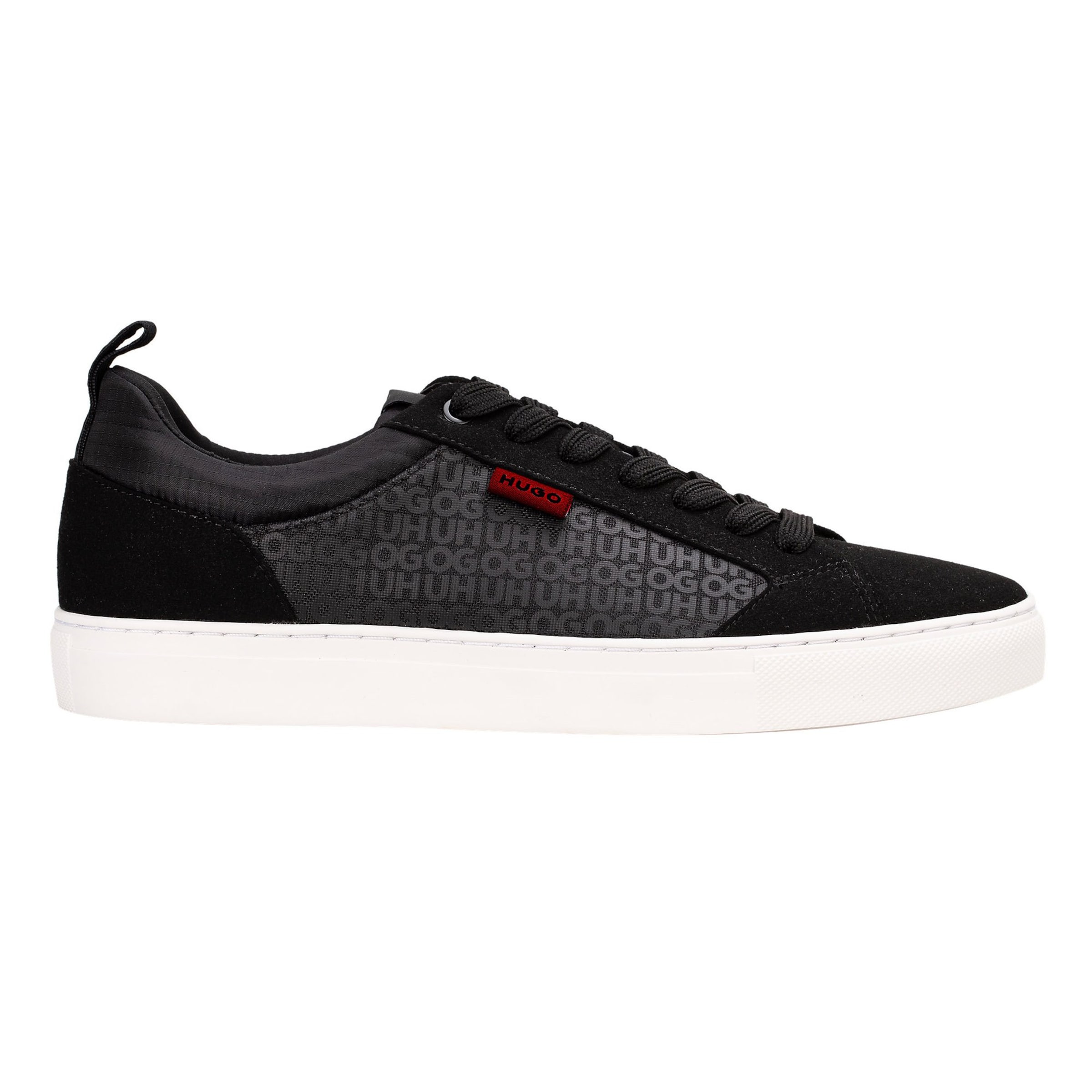 Sneaker low de la HUGO pe negru: față