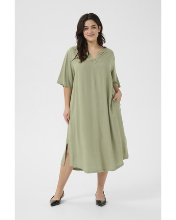 KAFFE CURVE Kleid 'Mille' in Grün