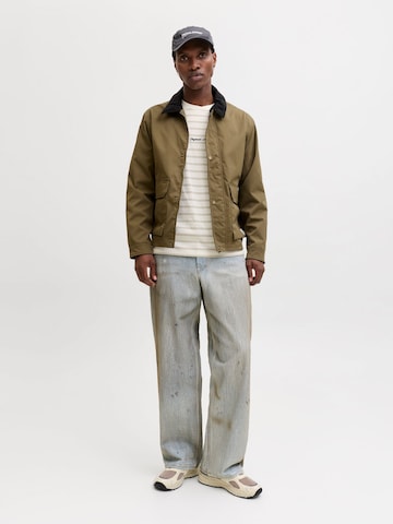 JACK & JONES Shirt 'JORNorrebro' in Green