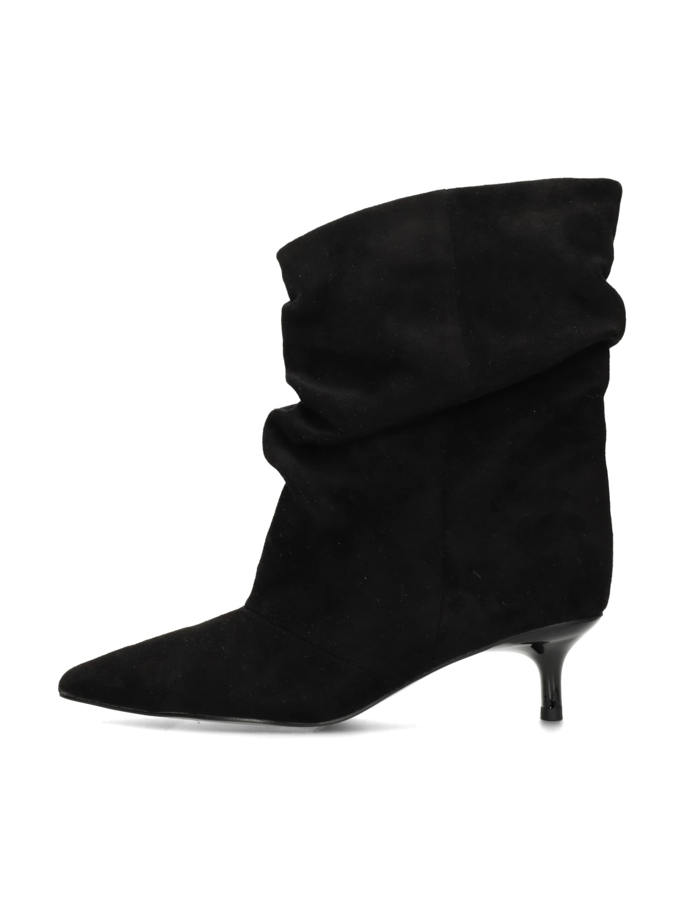 Bottines POSH by Poelman en noir : devant