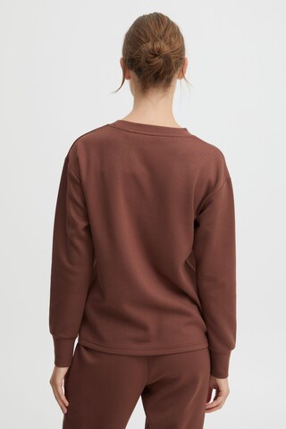 Oxmo Sweater 'Pea' in Brown