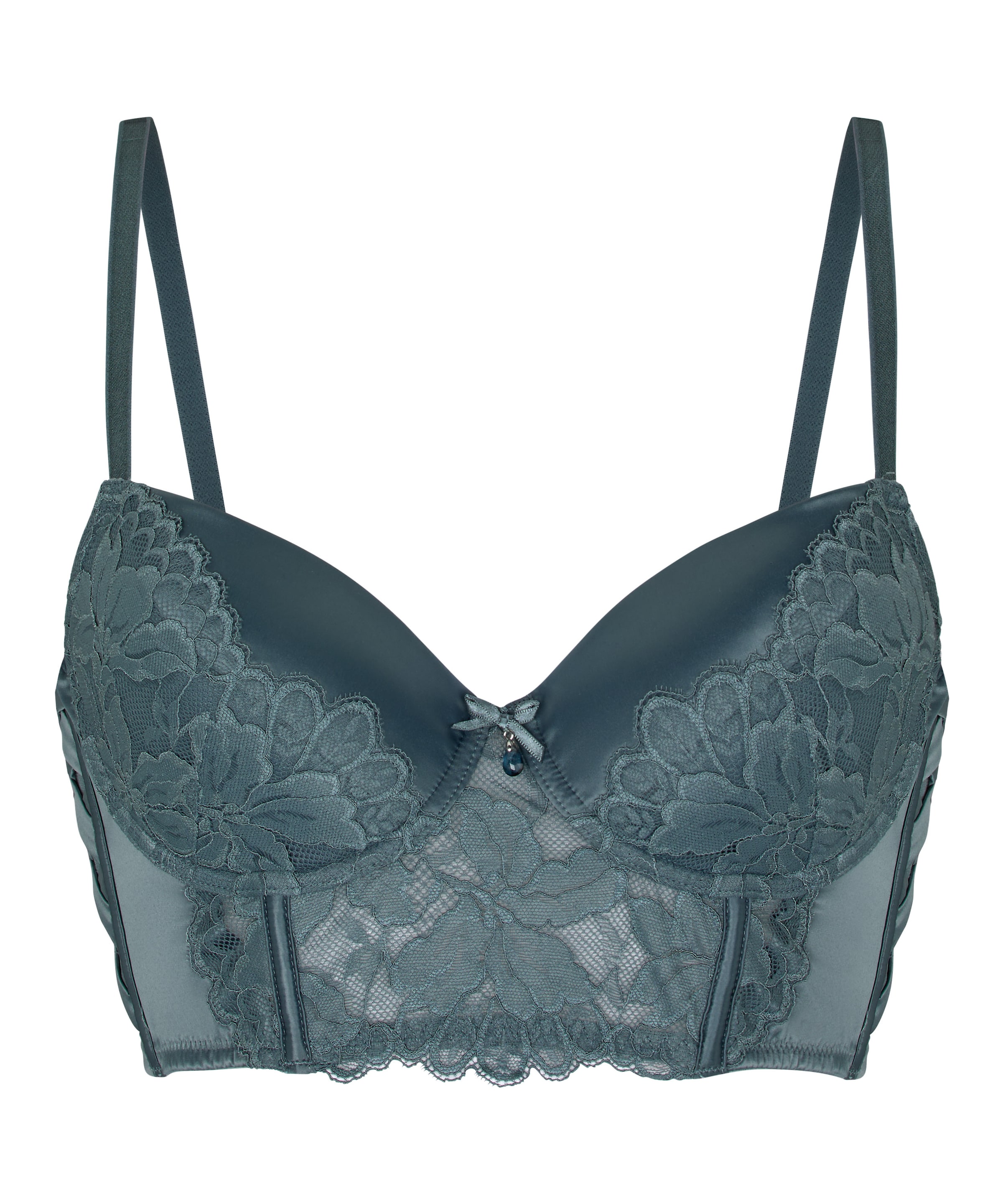 Hunkemöller T-Shirt BH 'Viktoria' in Blau: Vorderseite