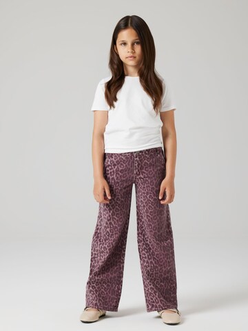 Regular Pantalon NAME IT en rouge