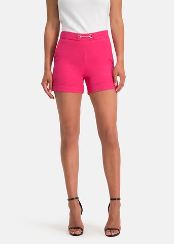 Nicowa Regular Pants 'Canolo' in Pink: front