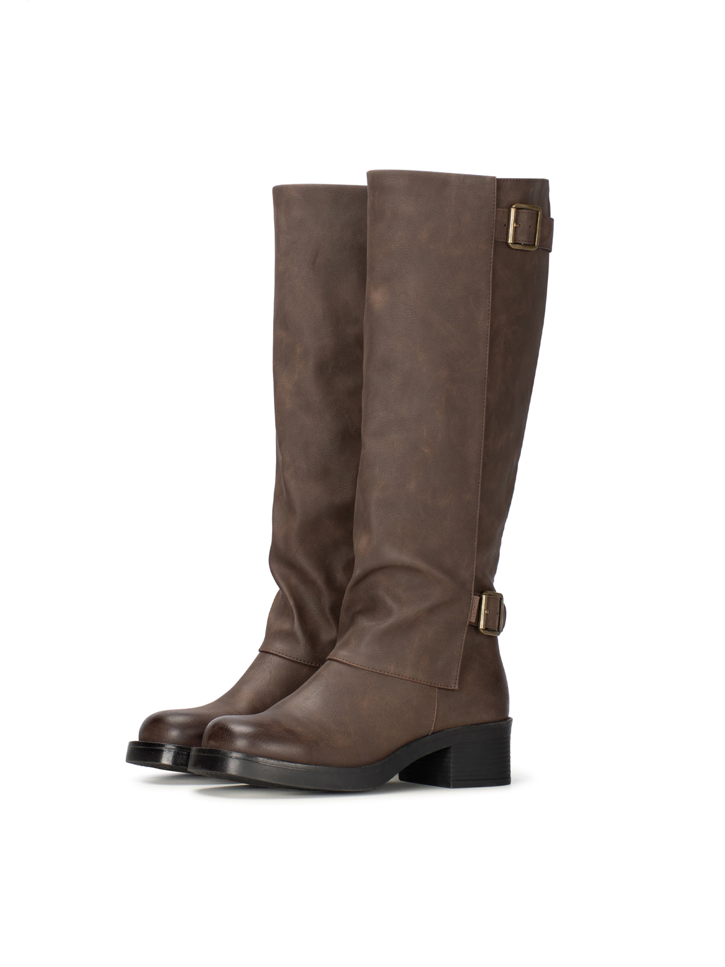 Boots 'Jane' POSH by Poelman en marron