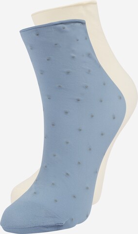 Swedish Stockings Sokken 'Judith' in Blauw: voorkant