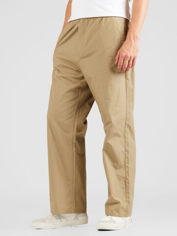 Regular Pantalon 'Paul' WEEKDAY en beige : devant